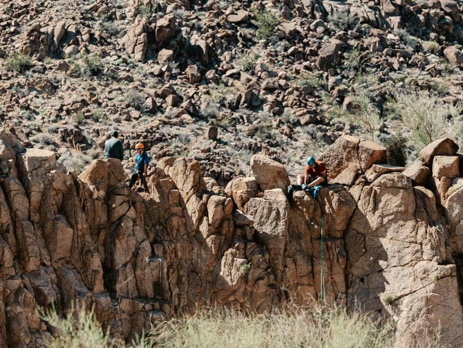 Black Cliffs at Lucky Peak